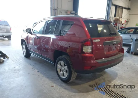 2016 Jeep Compass Sport из США, поврежденный, VIN 1C4NJCBA0GD739589